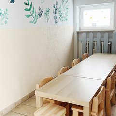 Essbereich im Piccolino in Echzell. Essbereich im Piccolino in Echzell.