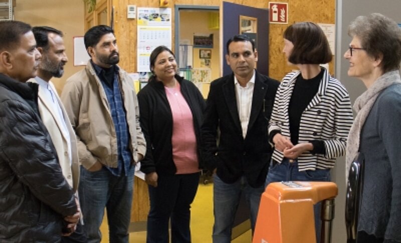 Indische Delegation besucht AKTIV Werk