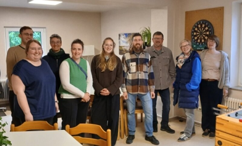 Fünf Vikarinnen und ein Vikar besuchen "La Strada"